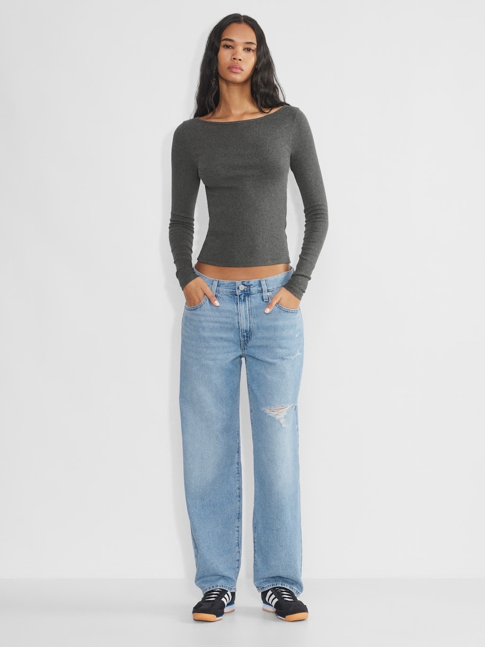 Levi's Baggy Dad Jeans | In The Middle W/ Dmg